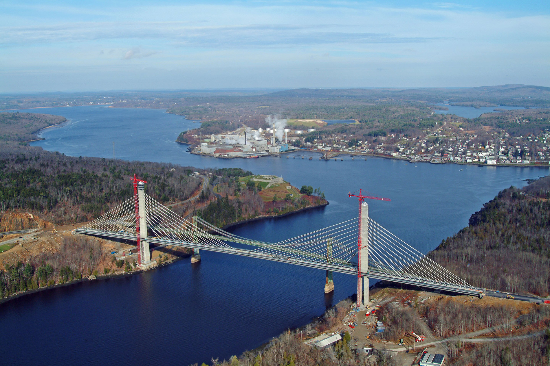 Penobscot Narrows Bridge Overview